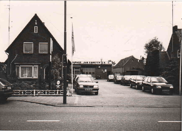 Jaren 90 foto genomen vanaf de straat